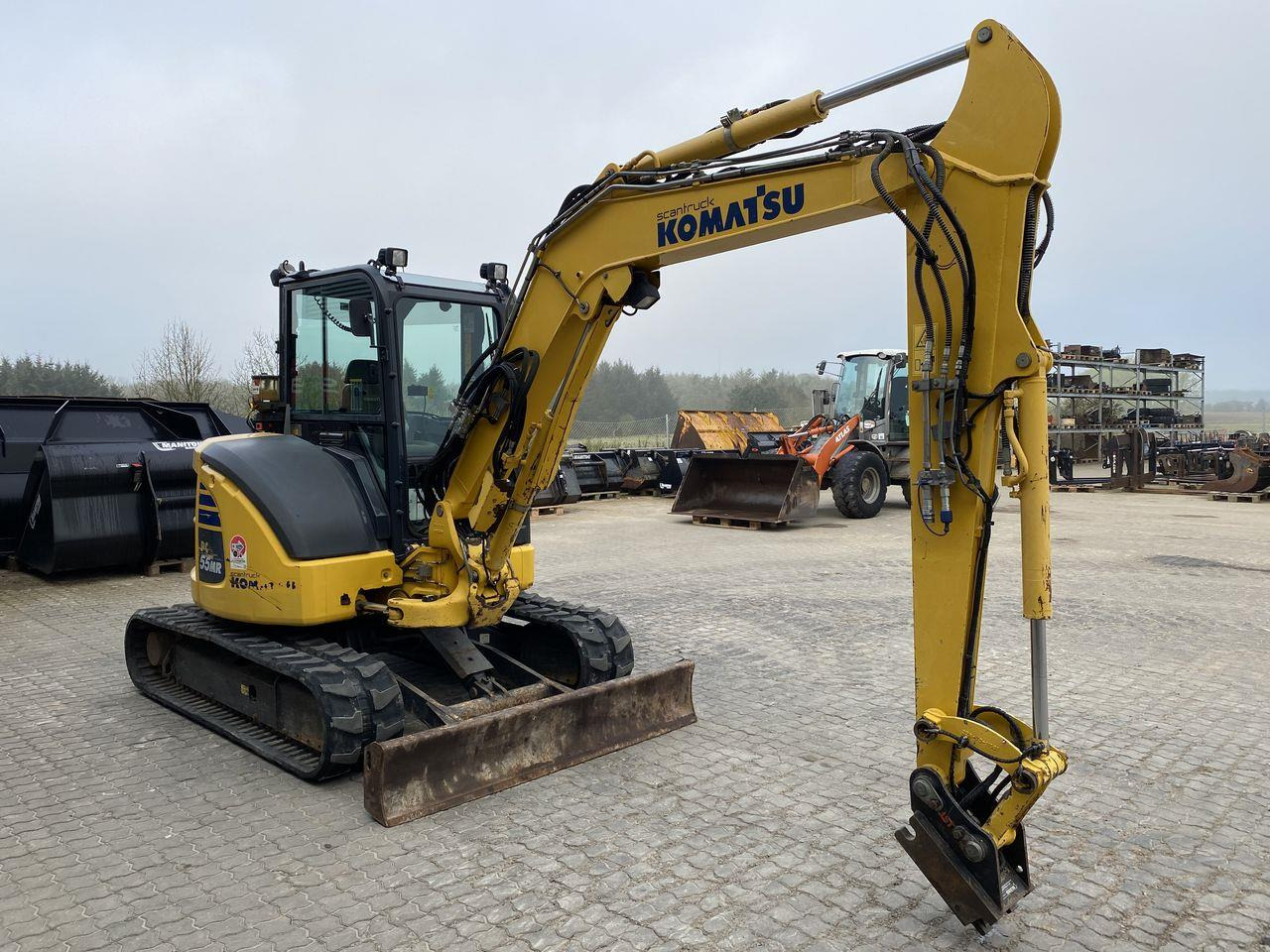 Komatsu PC55MR-5 - Minibagger: das Bild 5 Komatsu PC55MR-5 - Minibagger: das Bild 5