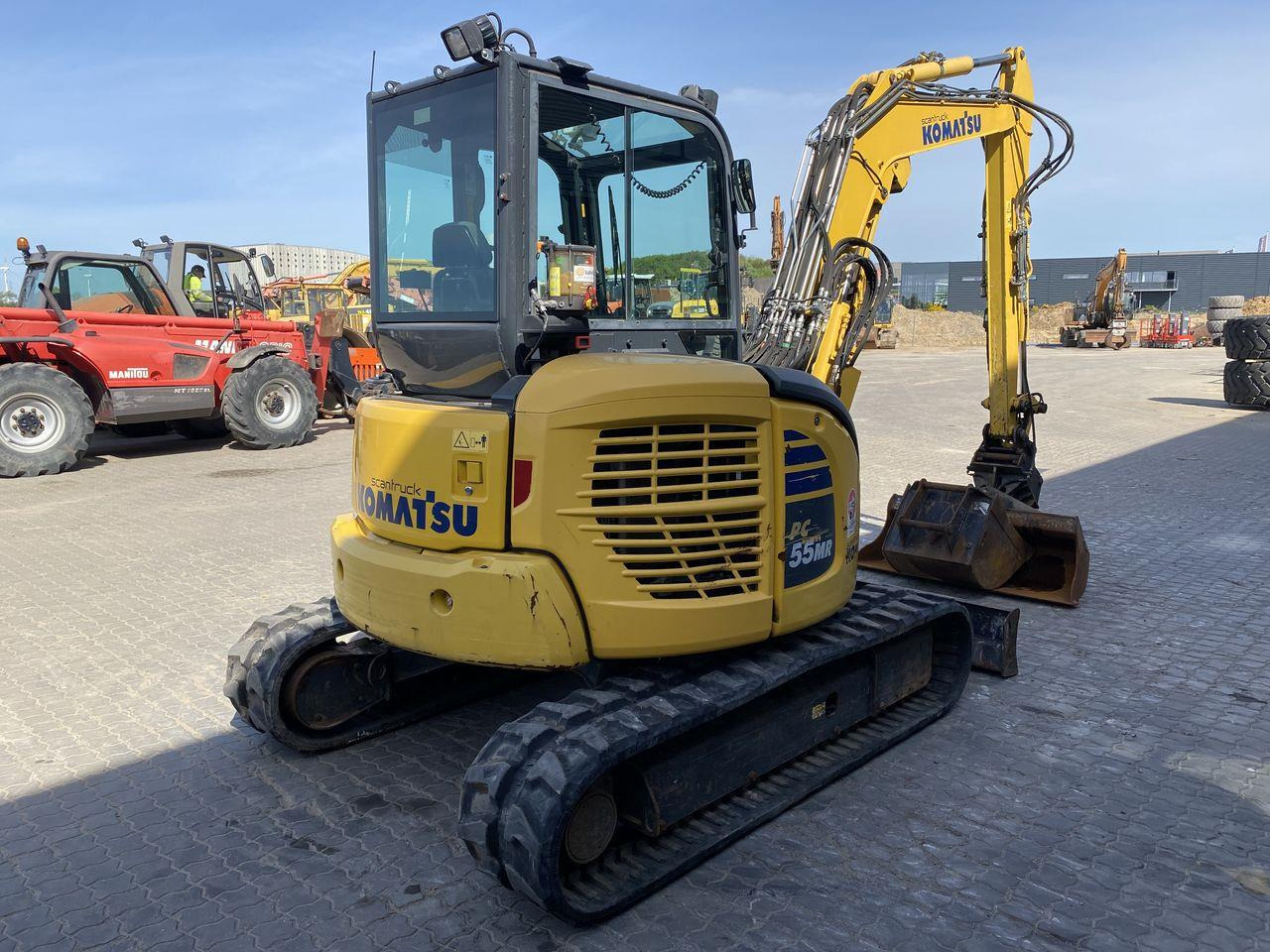 Komatsu PC55MR-5 - Minibagger: das Bild 4 Komatsu PC55MR-5 - Minibagger: das Bild 4