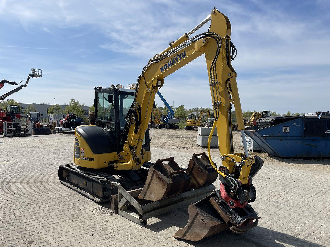 Komatsu PC55MR-5 - Minibagger: das Bild 5 Komatsu PC55MR-5 - Minibagger: das Bild 5