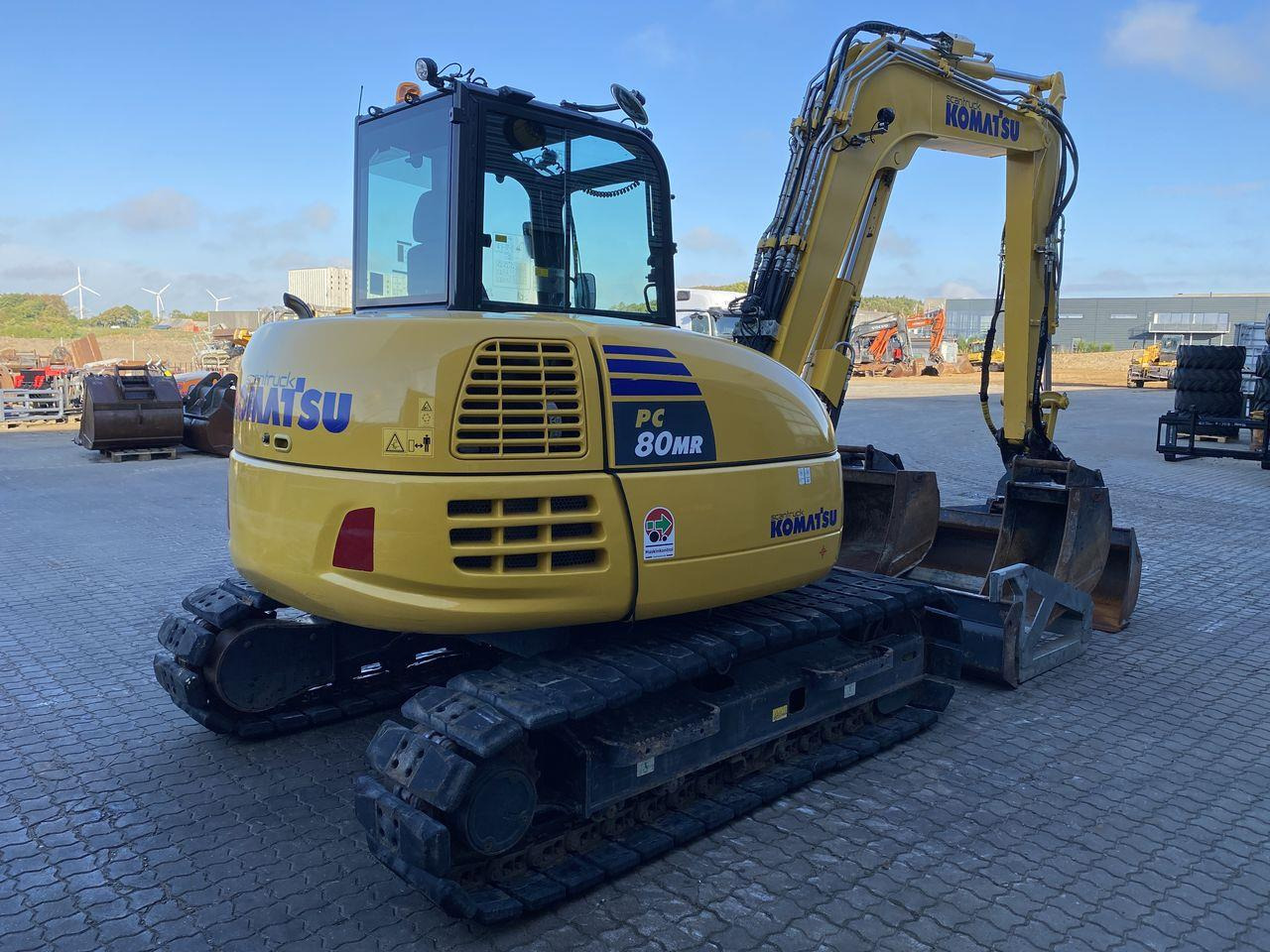 Komatsu PC80MR-5EO - Minibagger: das Bild 4 Komatsu PC80MR-5EO - Minibagger: das Bild 4