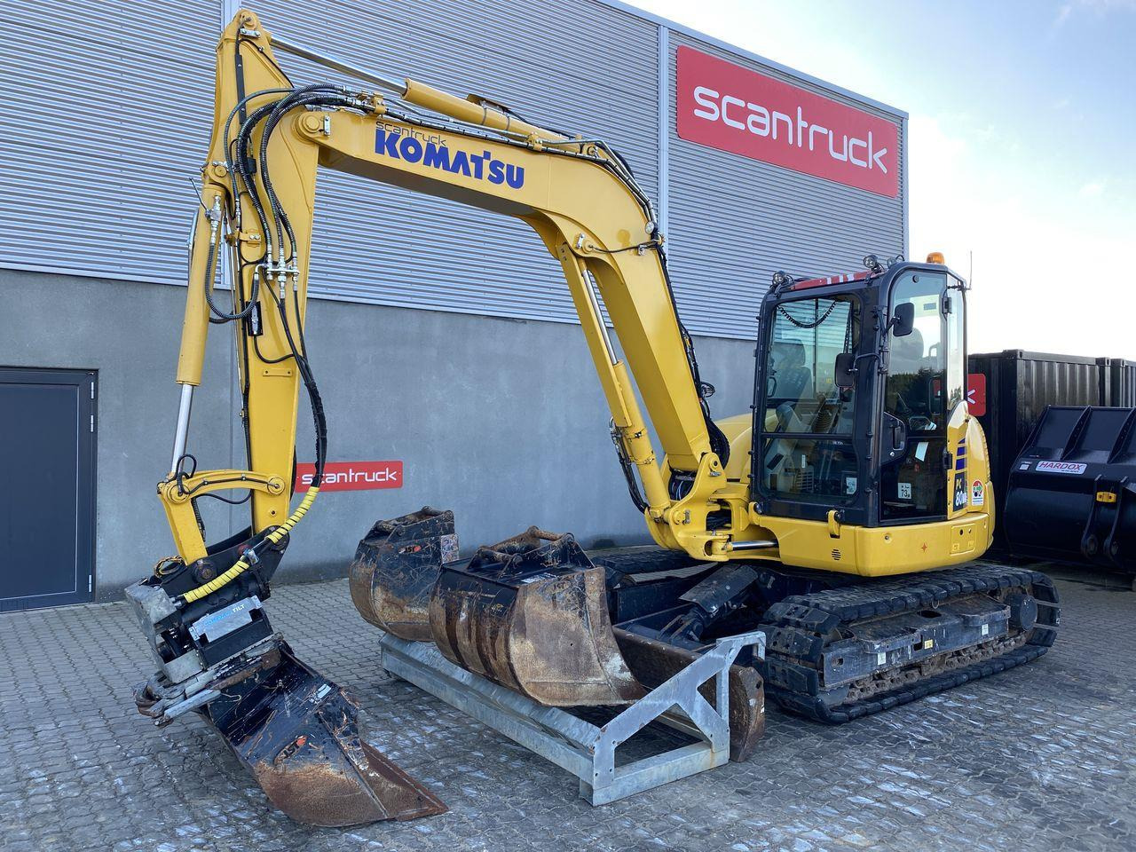 Komatsu PC80MR-5EO - Minibagger: das Bild 1 Komatsu PC80MR-5EO - Minibagger: das Bild 1