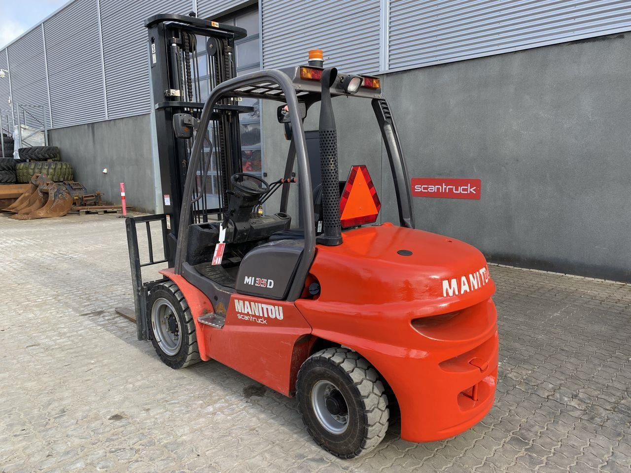 Manitou MI35D - Dieselstapler: das Bild 2 Manitou MI35D - Dieselstapler: das Bild 2