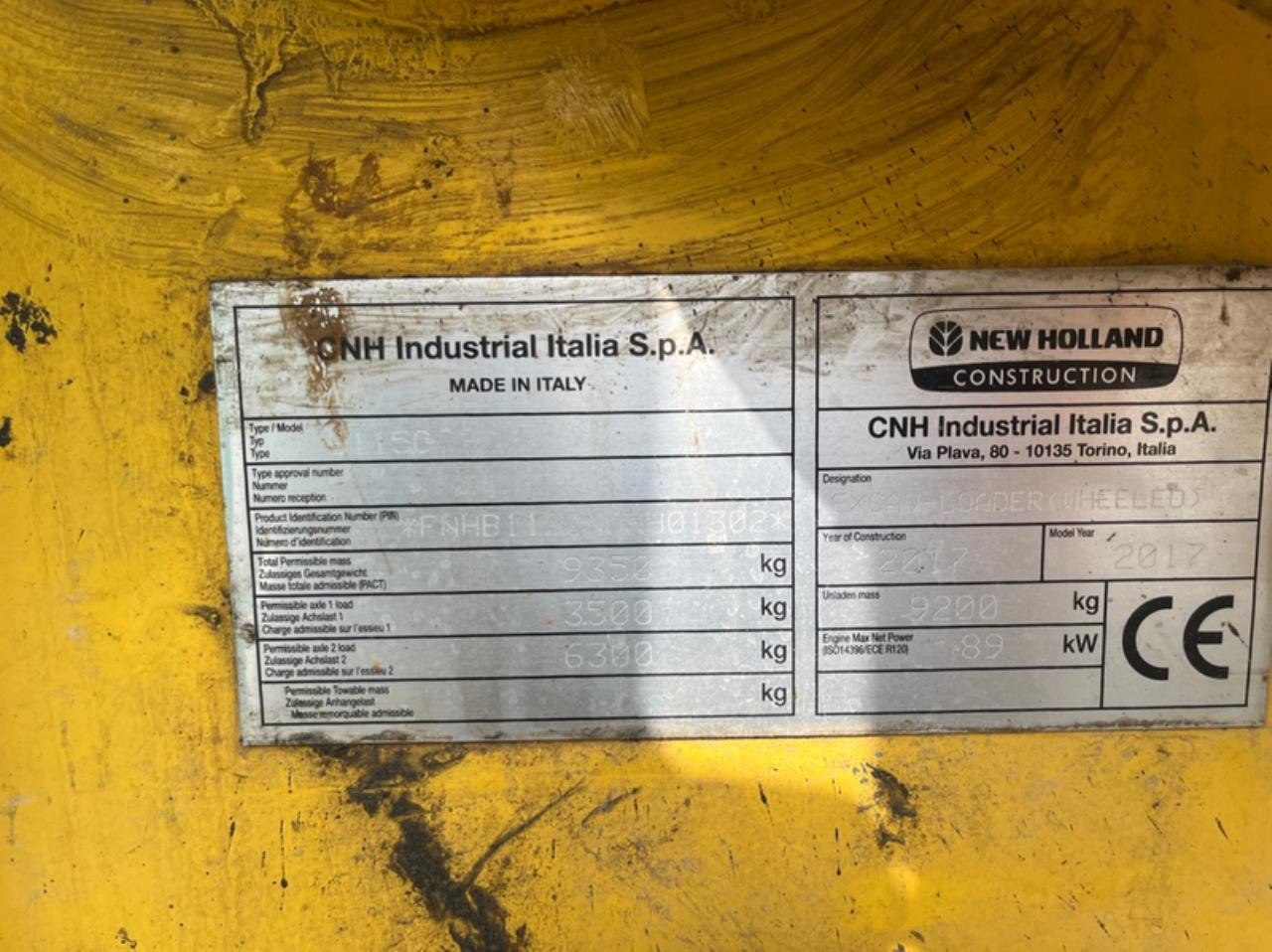 New Holland LB115 - Baggerlader: das Bild 5 New Holland LB115 - Baggerlader: das Bild 5