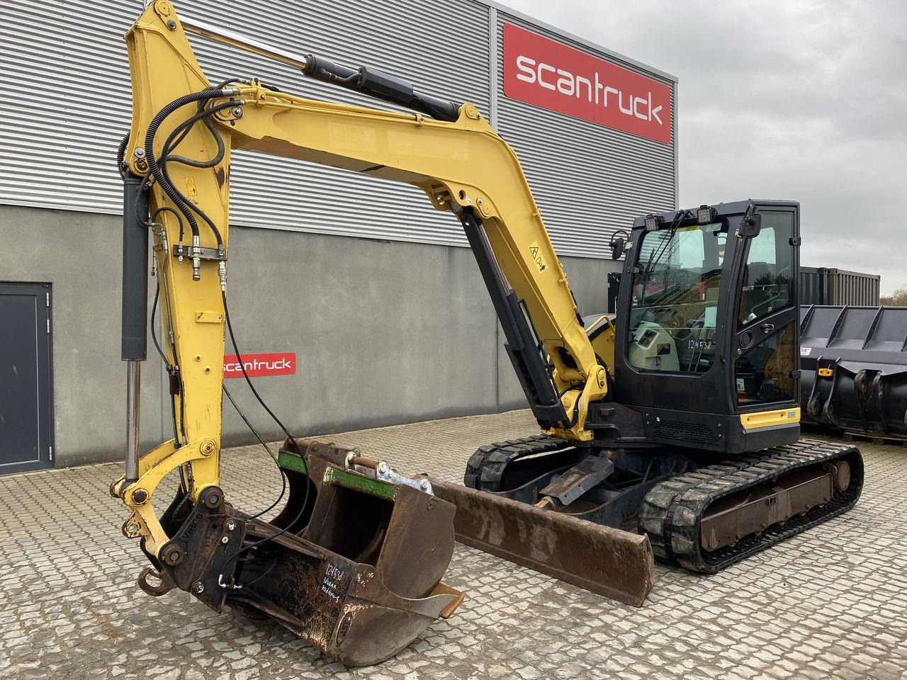Yanmar VIO80-1A - Minibagger: das Bild 1 Yanmar VIO80-1A - Minibagger: das Bild 1