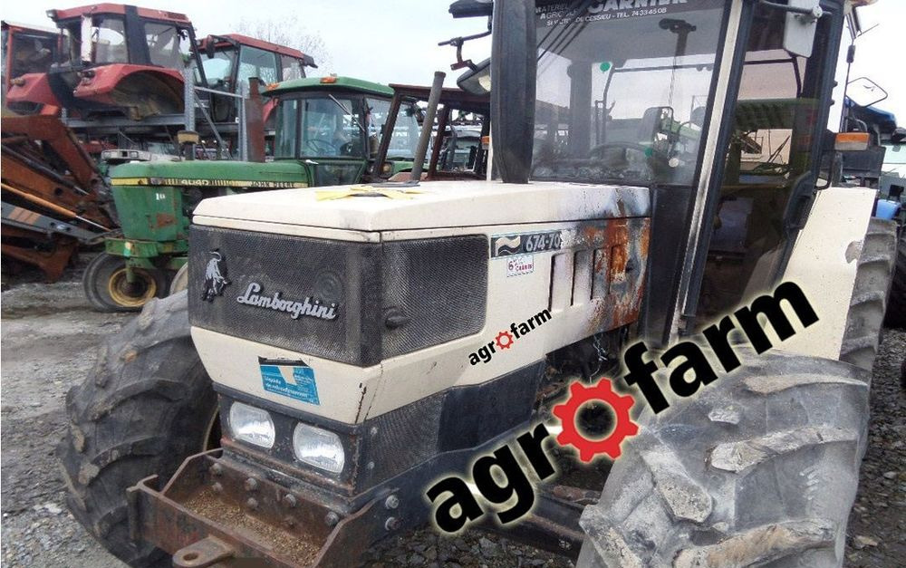 Lamborghini 674-70 774-70 silnik skrzynia zwolnica wał głowica blok zawór oś zwolnica dyferencjał - Ersatzteile: das Bild 1 Lamborghini 674-70 774-70 silnik skrzynia zwolnica wał głowica blok zawór oś zwolnica dyferencjał - Ersatzteile: das Bild 1