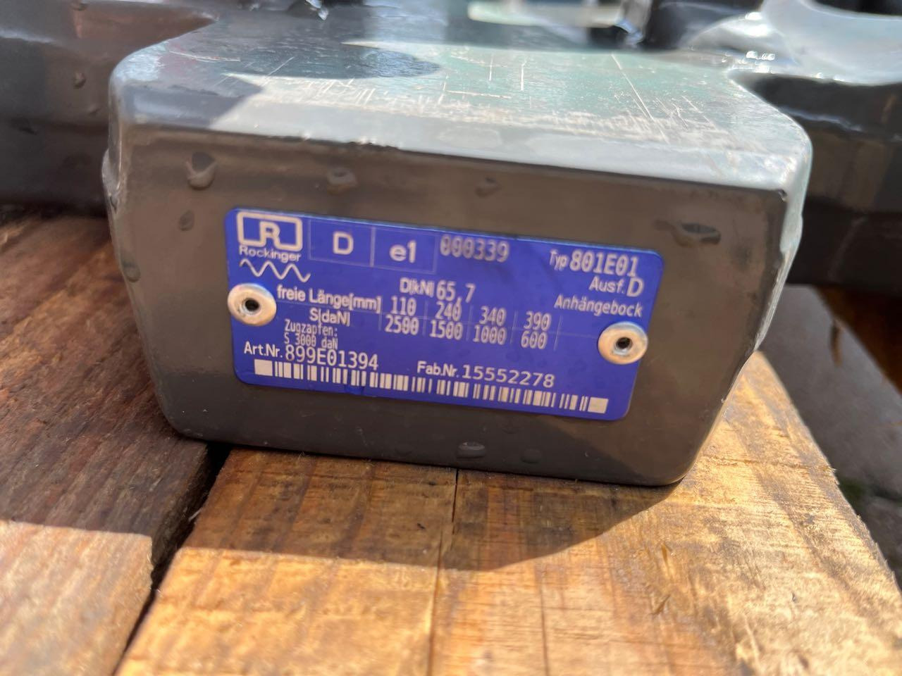 Fendt Zugpendel - Anbauteil: das Bild 3 Fendt Zugpendel - Anbauteil: das Bild 3