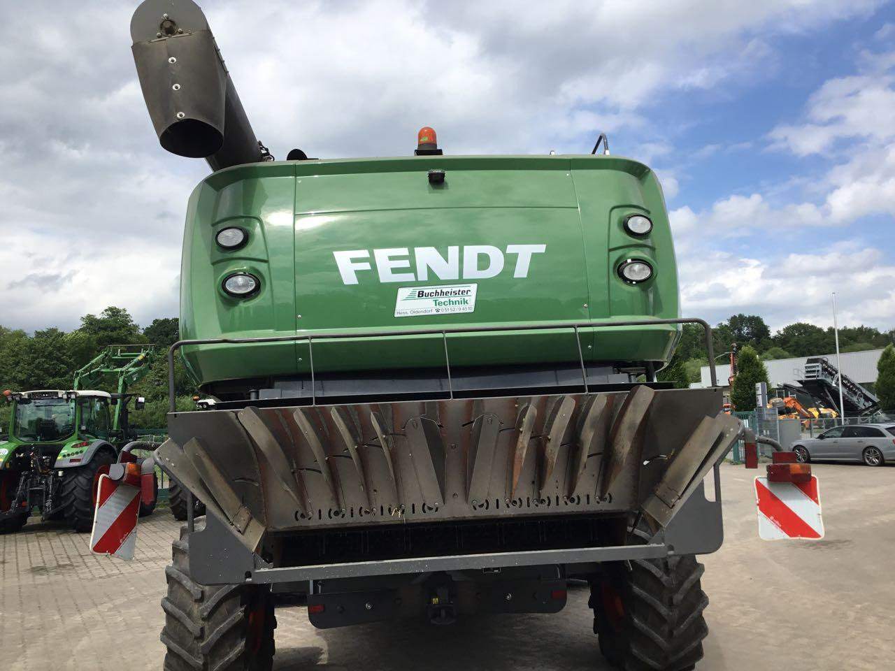 Fendt 6335 C - Mähdrescher: das Bild 4 Fendt 6335 C - Mähdrescher: das Bild 4