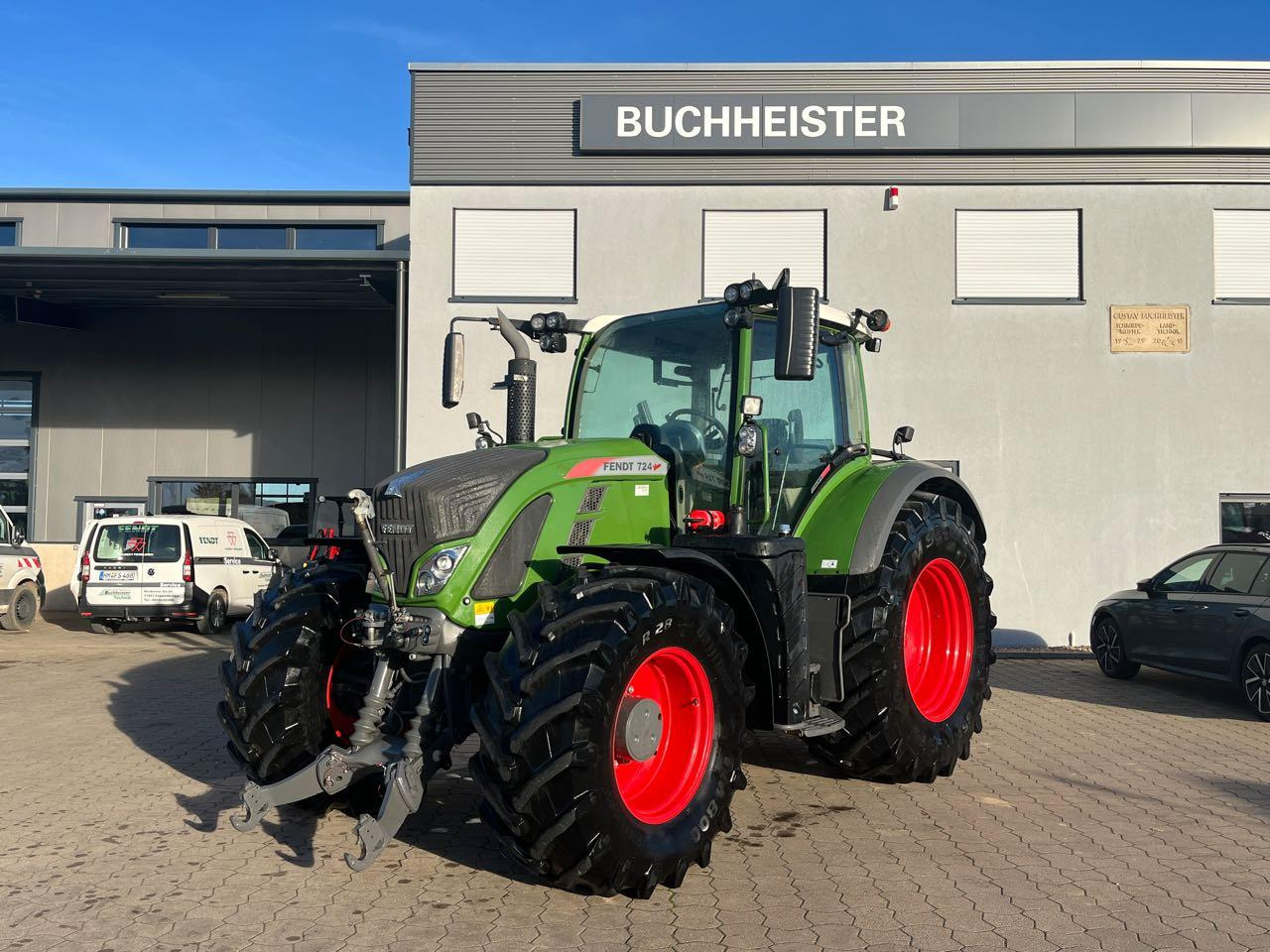 Fendt 724 Vario S4 ProfiPlus - Traktor: das Bild 2 Fendt 724 Vario S4 ProfiPlus - Traktor: das Bild 2