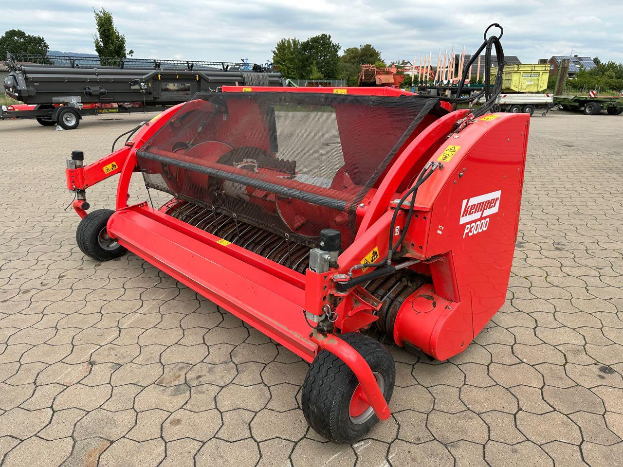 Kemper Pickup P3000 - Ernteforsatz für Häcksler: das Bild 1 Kemper Pickup P3000 - Ernteforsatz für Häcksler: das Bild 1