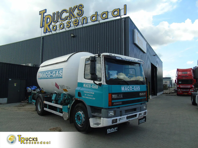 DAF CF 75.270 + 17.517LITER GAS TRANSPORT + PUMP - Tankwagen: das Bild 1 DAF CF 75.270 + 17.517LITER GAS TRANSPORT + PUMP - Tankwagen: das Bild 1
