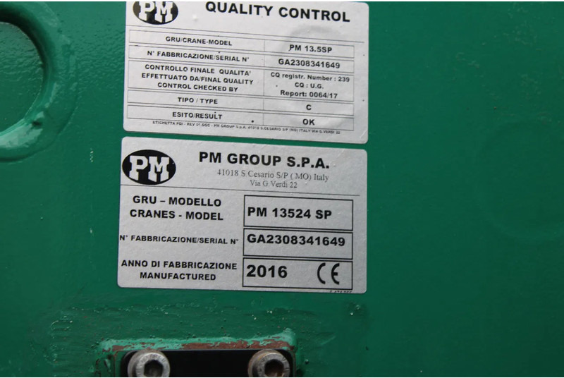 Autokran Iveco Stralis 400 + PM SERIE 13 4X HYDROLIC + EURO 6 + REMOTE: das Bild 10