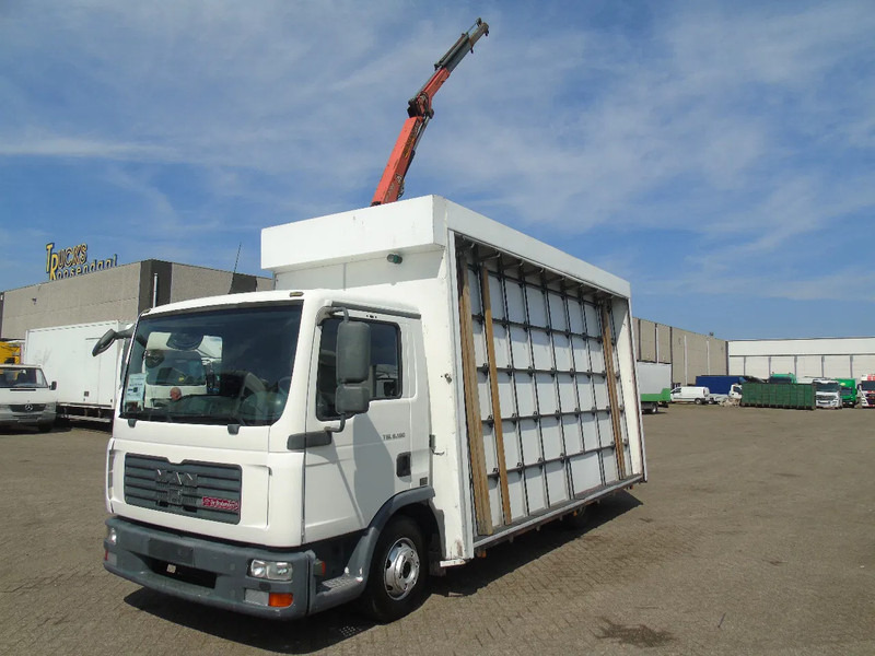 MAN TGL 8.180 + PALFINGER + GLASS TRUCK + MANUAL - LKW, Autokran: das Bild 2 MAN TGL 8.180 + PALFINGER + GLASS TRUCK + MANUAL - LKW, Autokran: das Bild 2