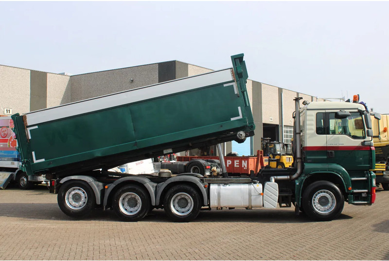 MAN TGA 35.400 8X4 + MANUAL! + NCH kipper/ bitum sprayer - Seil Abrollkipper: das Bild 4 MAN TGA 35.400 8X4 + MANUAL! + NCH kipper/ bitum sprayer - Seil Abrollkipper: das Bild 4