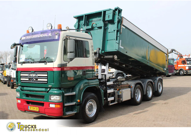 MAN TGA 35.400 8X4 + MANUAL! + NCH kipper/ bitum sprayer - Seil Abrollkipper: das Bild 1 MAN TGA 35.400 8X4 + MANUAL! + NCH kipper/ bitum sprayer - Seil Abrollkipper: das Bild 1