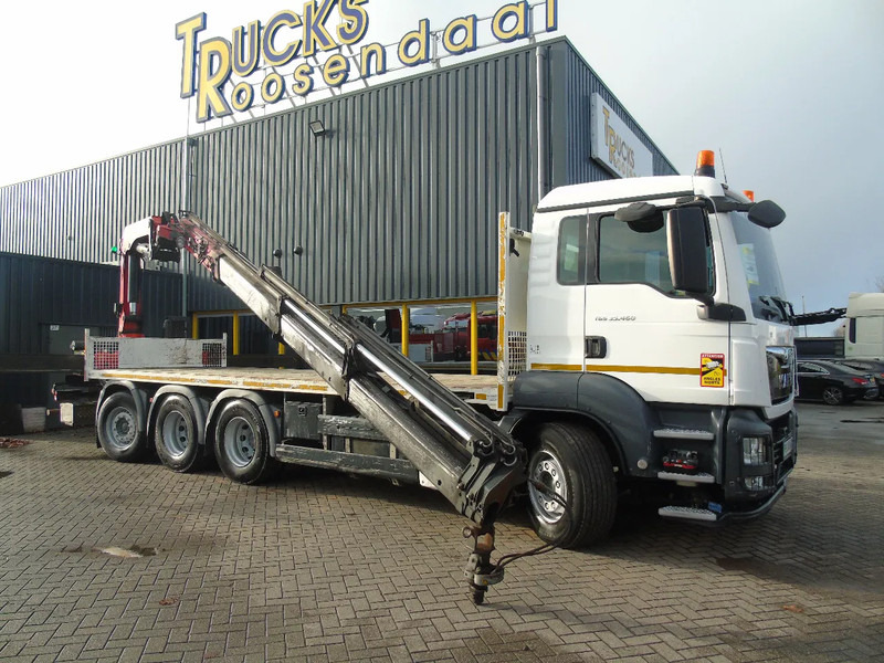 MAN TGS 35.460 + 8X4 TRIDEM + PALFINGER 23001EH + EURO 6 + REMOTE - Autokran: das Bild 5 MAN TGS 35.460 + 8X4 TRIDEM + PALFINGER 23001EH + EURO 6 + REMOTE - Autokran: das Bild 5