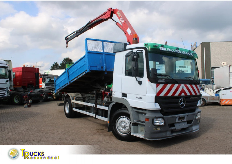 Mercedes-Benz Actros 2032 + HMF 1460 + Tipper + Steel Steel - Kipper: das Bild 1 Mercedes-Benz Actros 2032 + HMF 1460 + Tipper + Steel Steel - Kipper: das Bild 1