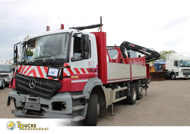 Mercedes-Benz Axor 2633 + HIAB 144 BS 2 HIDUO + 6X2+REMOTE - Autokran: das Bild 1 Mercedes-Benz Axor 2633 + HIAB 144 BS 2 HIDUO + 6X2+REMOTE - Autokran: das Bild 1