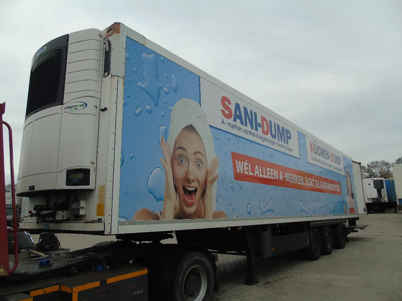 Schmitz Cargobull + CARRIER VECTOR 1950 + LIFT + APK 07-26 - Kühlkoffer Auflieger: das Bild 2 Schmitz Cargobull + CARRIER VECTOR 1950 + LIFT + APK 07-26 - Kühlkoffer Auflieger: das Bild 2