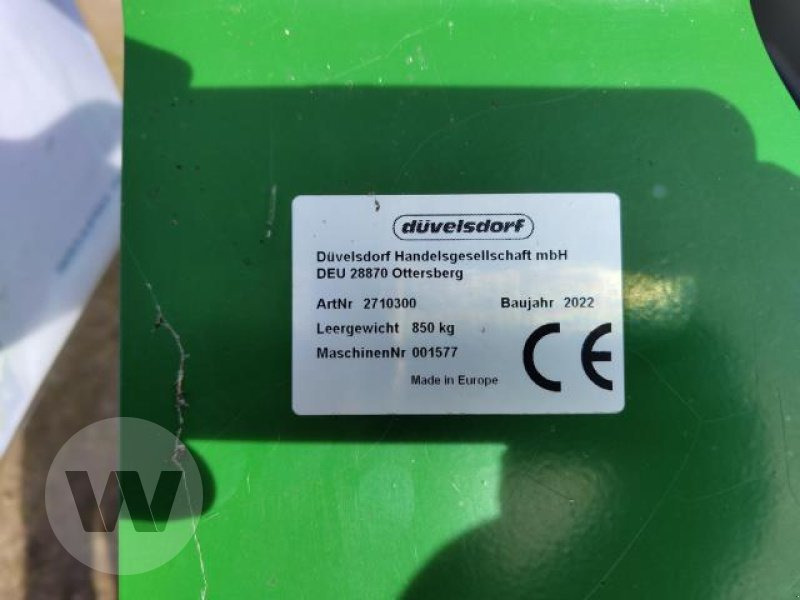 Düvelsdorf Frontpacker 3,0 m - Ackerwalze: das Bild 5 Düvelsdorf Frontpacker 3,0 m - Ackerwalze: das Bild 5