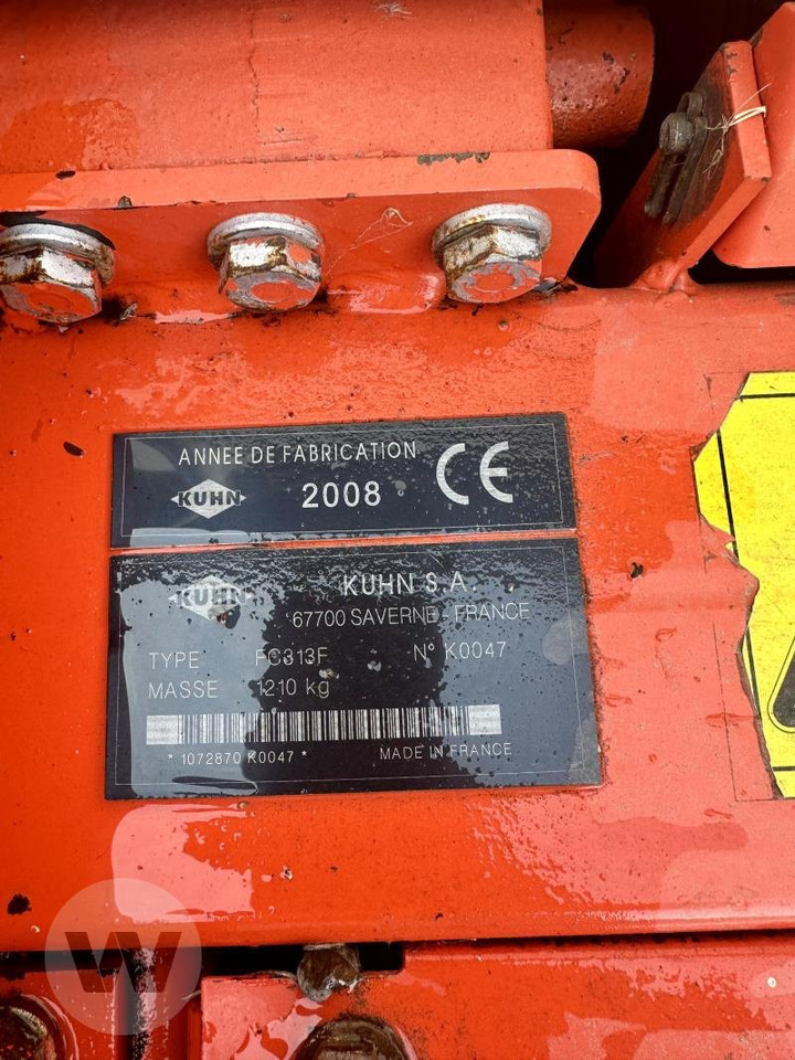 Mähwerk Kuhn FC 883: das Bild 11