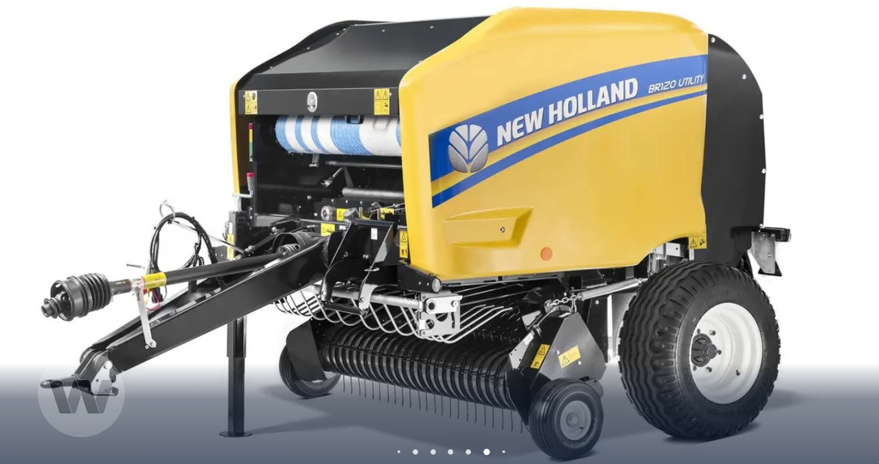 New Holland BR 120 - Rundballenpresse: das Bild 2 New Holland BR 120 - Rundballenpresse: das Bild 2