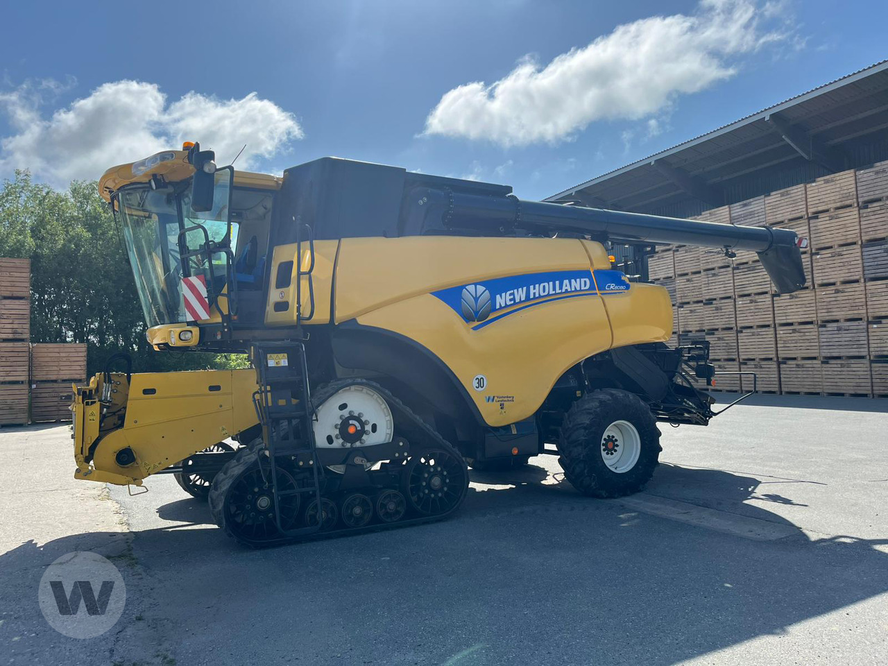 New Holland CR 8080 - Mähdrescher: das Bild 1 New Holland CR 8080 - Mähdrescher: das Bild 1