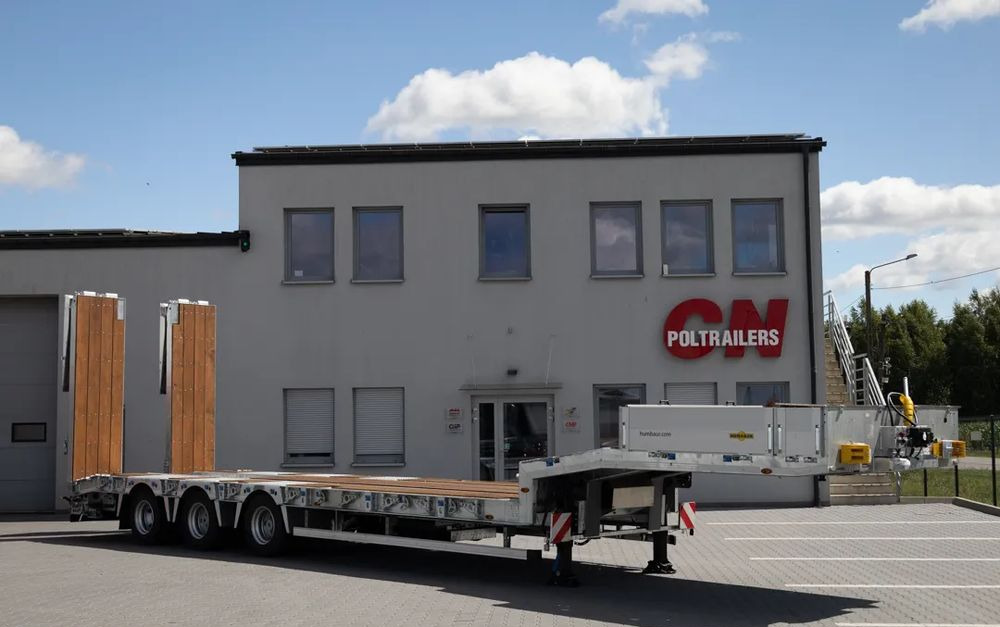 Humbaur HTS30K Naczepa niskopodwoziowa // 3. osiowa // ocynkowana rama // rampy hydrauliczne 1. i 2. częściowe - Tieflader Auflieger: das Bild 5 Humbaur HTS30K Naczepa niskopodwoziowa // 3. osiowa // ocynkowana rama // rampy hydrauliczne 1. i 2. częściowe - Tieflader Auflieger: das Bild 5