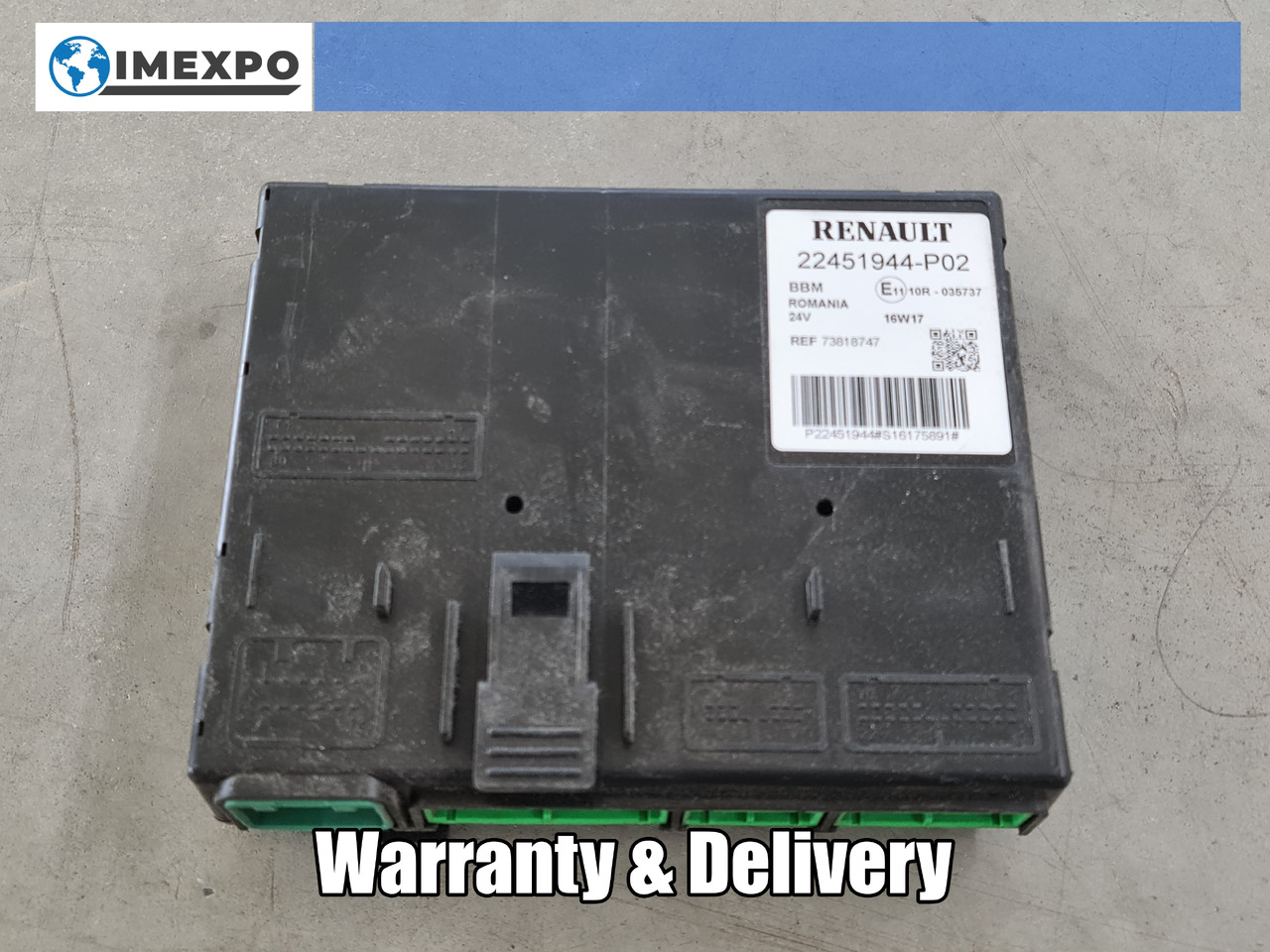 RENAULT RANGE T / BBM CONTROL UNIT / 22451944 P02 - Steuergerät: das Bild 1 RENAULT RANGE T / BBM CONTROL UNIT / 22451944 P02 - Steuergerät: das Bild 1