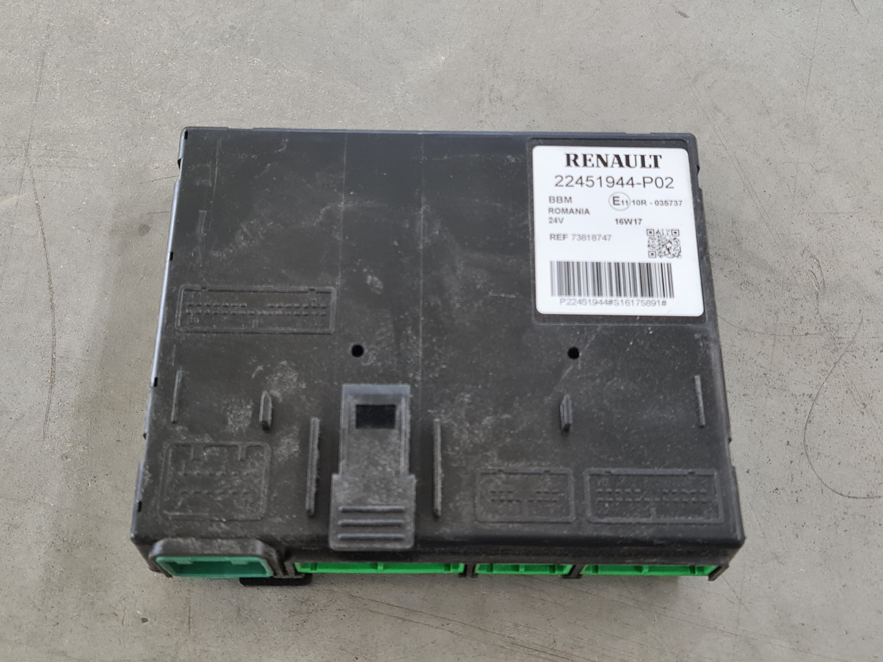 RENAULT RANGE T / BBM CONTROL UNIT / 22451944 P02 - Steuergerät: das Bild 2 RENAULT RANGE T / BBM CONTROL UNIT / 22451944 P02 - Steuergerät: das Bild 2