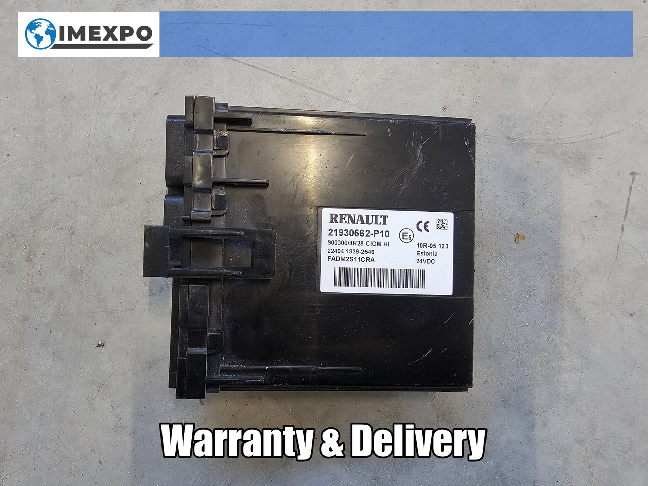 RENAULT RANGE T / CIOM HI CONTROL UNIT / 21930662 P10 - Steuergerät: das Bild 1 RENAULT RANGE T / CIOM HI CONTROL UNIT / 21930662 P10 - Steuergerät: das Bild 1