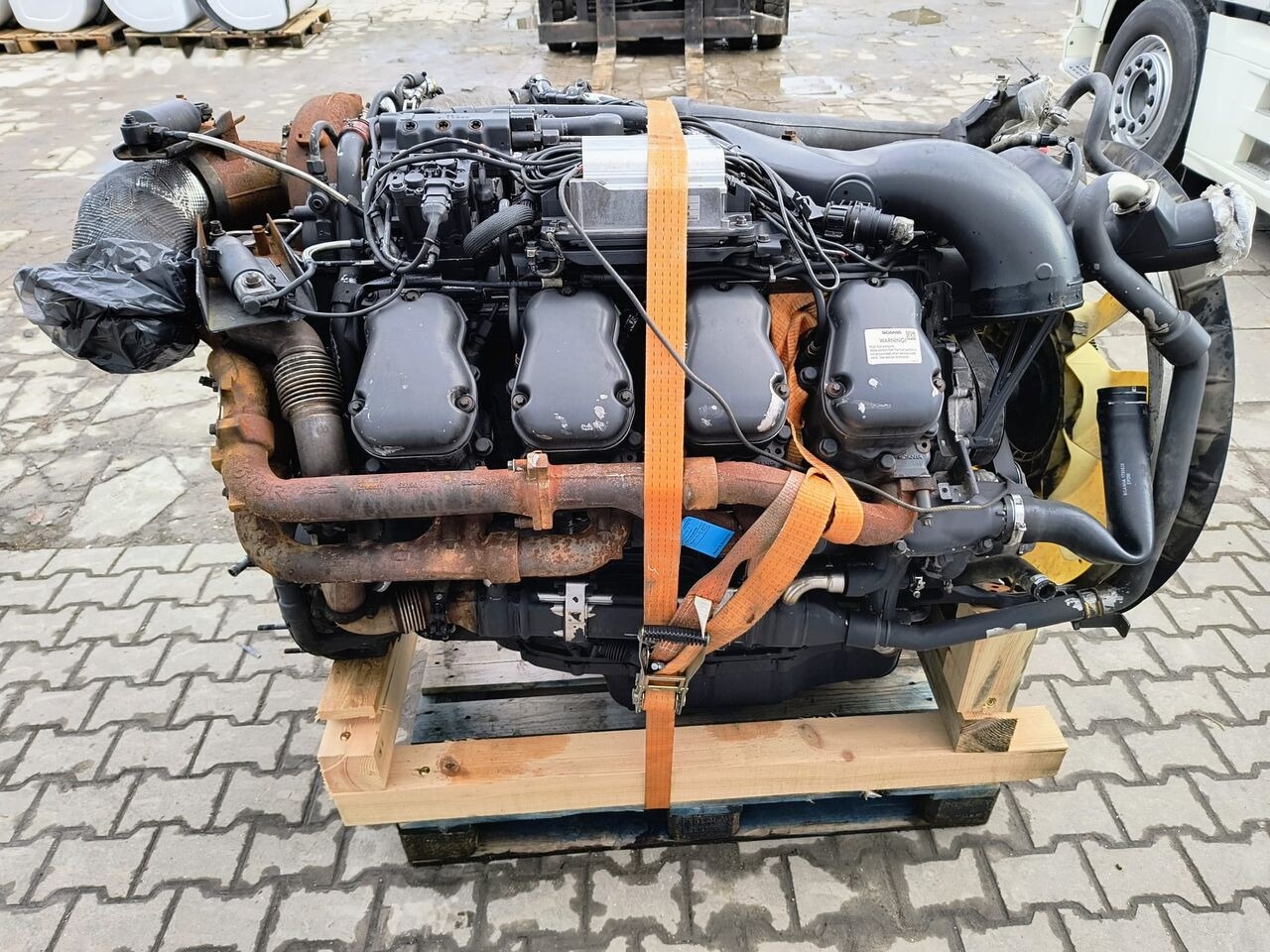 Scania DC16 101 V8 520HP 520KM Scania - Motor für LKW: das Bild 2 Scania DC16 101 V8 520HP 520KM Scania - Motor für LKW: das Bild 2