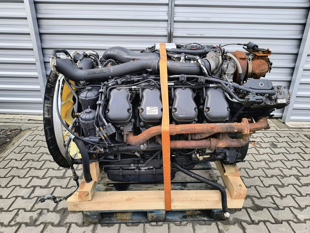 Scania DC16 102 580HP V8 EURO 6 Scania - Motor für LKW: das Bild 1 Scania DC16 102 580HP V8 EURO 6 Scania - Motor für LKW: das Bild 1