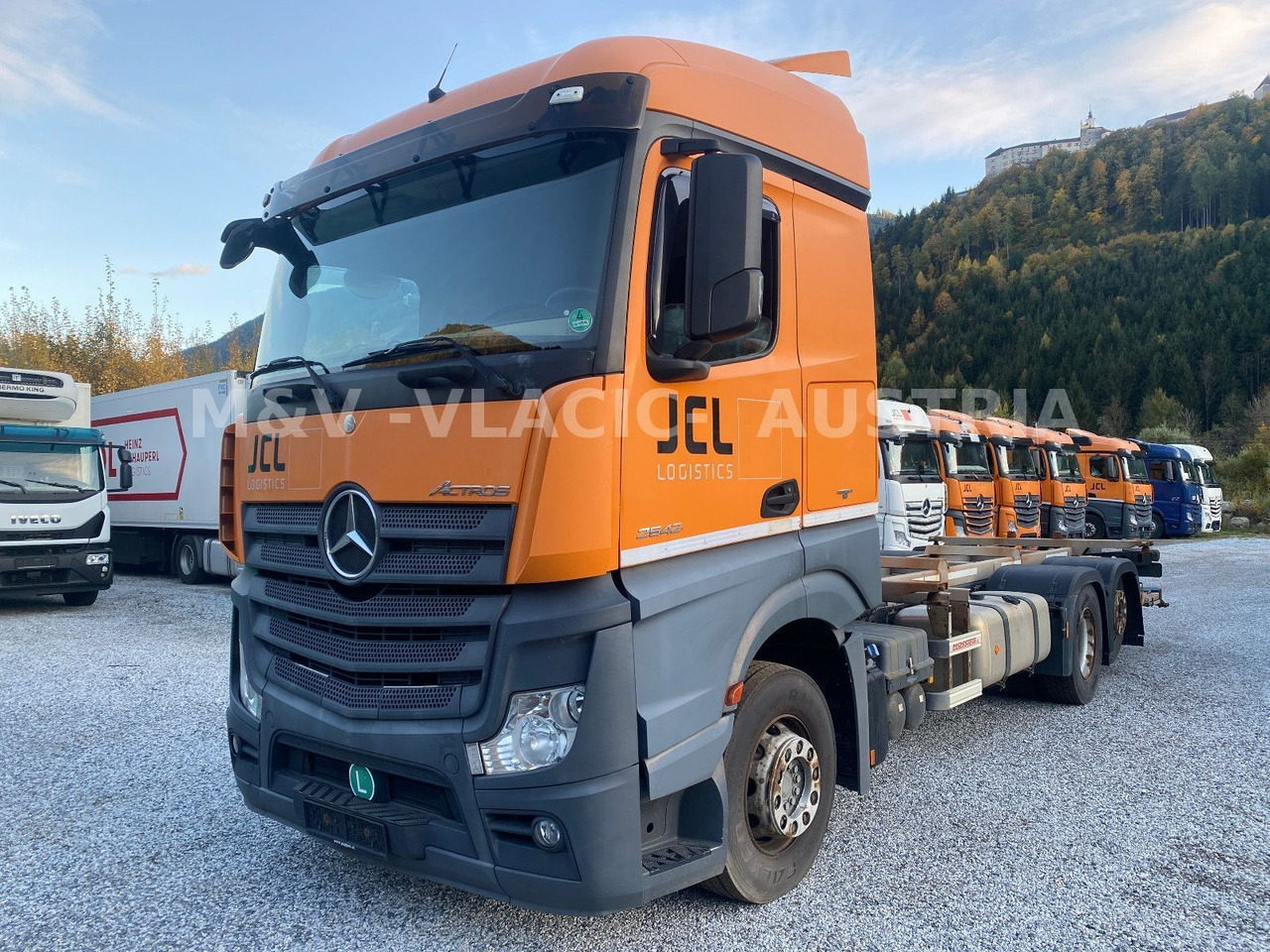 Mercedes-Benz 2542 - Containerwagen/ Wechselfahrgestell LKW: das Bild 1 Mercedes-Benz 2542 - Containerwagen/ Wechselfahrgestell LKW: das Bild 1