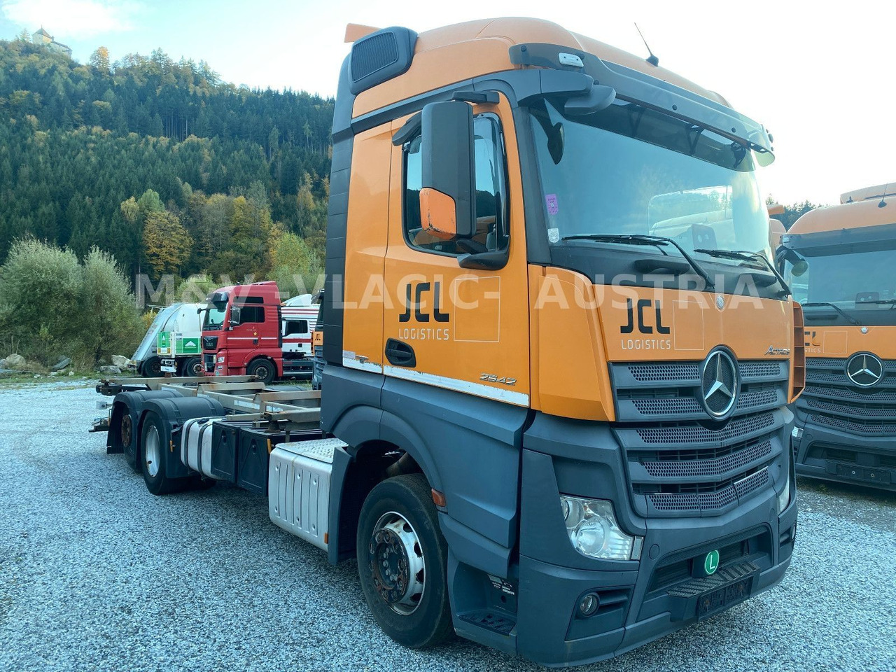 Mercedes-Benz 2542 - Containerwagen/ Wechselfahrgestell LKW: das Bild 2 Mercedes-Benz 2542 - Containerwagen/ Wechselfahrgestell LKW: das Bild 2