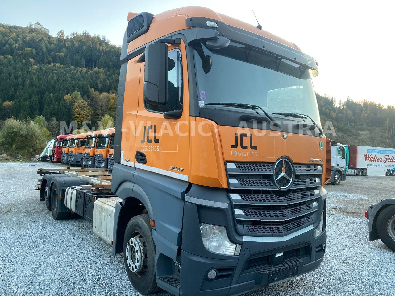 Mercedes-Benz 2542 - Containerwagen/ Wechselfahrgestell LKW: das Bild 1 Mercedes-Benz 2542 - Containerwagen/ Wechselfahrgestell LKW: das Bild 1