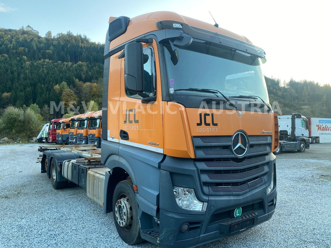 Mercedes-Benz 2542 - Containerwagen/ Wechselfahrgestell LKW: das Bild 2 Mercedes-Benz 2542 - Containerwagen/ Wechselfahrgestell LKW: das Bild 2