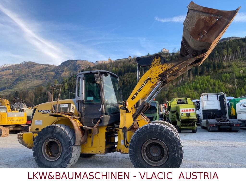 New Holland W190 B - Radlader: das Bild 2 New Holland W190 B - Radlader: das Bild 2