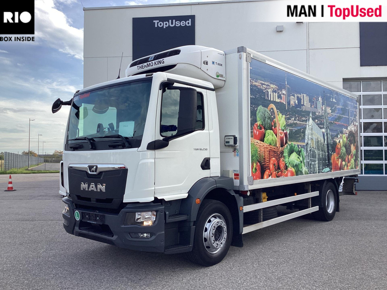 MAN TGM 18.250 4x2 BL CH - Kühlkoffer LKW: das Bild 1 MAN TGM 18.250 4x2 BL CH - Kühlkoffer LKW: das Bild 1