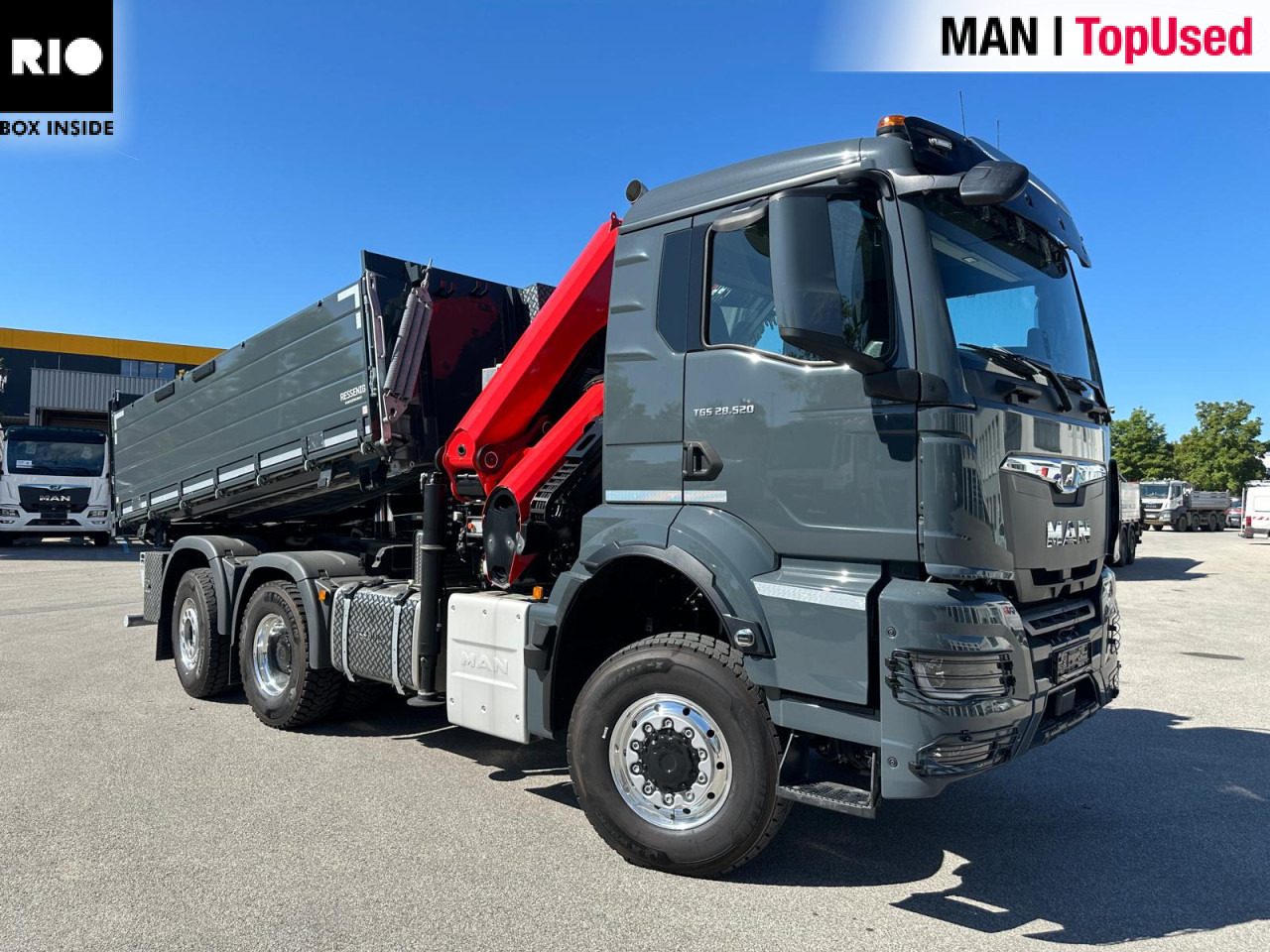MAN TGS 28.520 6x4-4 BL CH - Kipper: das Bild 1 MAN TGS 28.520 6x4-4 BL CH - Kipper: das Bild 1