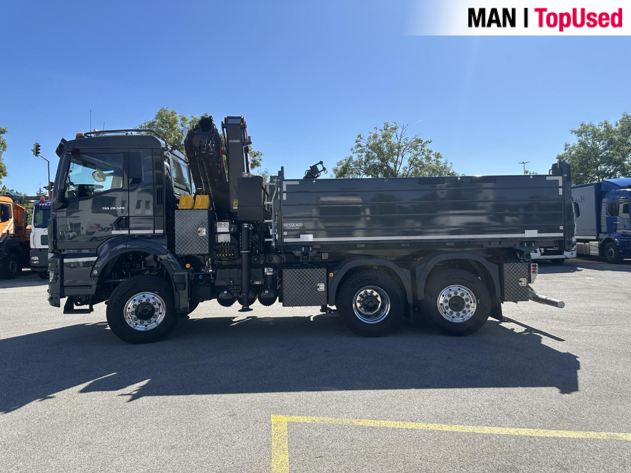 MAN TGS 28.520 6x4-4 BL CH - Kipper: das Bild 3 MAN TGS 28.520 6x4-4 BL CH - Kipper: das Bild 3
