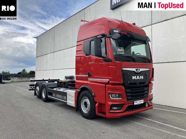 MAN TGX 26.470 6x2-4 LL CH - Containerwagen/ Wechselfahrgestell LKW: das Bild 1 MAN TGX 26.470 6x2-4 LL CH - Containerwagen/ Wechselfahrgestell LKW: das Bild 1