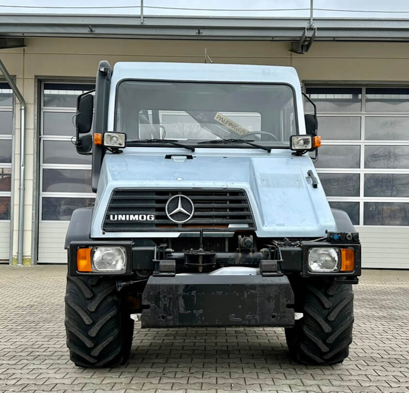 Unimog 130 - U130 418 74426 mit Kran und Winde Mer - Kipper: das Bild 2 Unimog 130 - U130 418 74426 mit Kran und Winde Mer - Kipper: das Bild 2