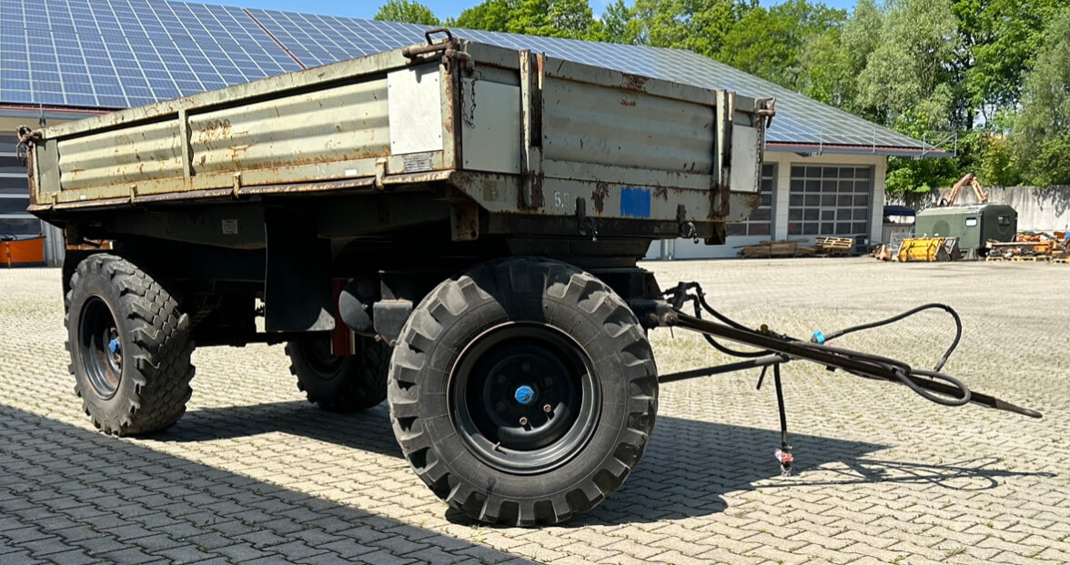 Unimog Anhänger 3 Seitenkipper Müller Mitteltal KD - Kipper Anhänger: das Bild 3 Unimog Anhänger 3 Seitenkipper Müller Mitteltal KD - Kipper Anhänger: das Bild 3