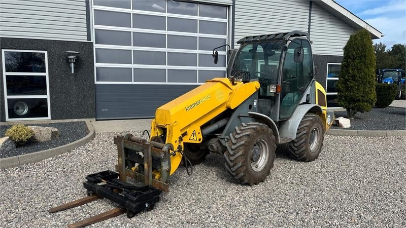 Kramer 750T Allrad med pallegafler og adabter. Med telesk - Hoflader: das Bild 2 Kramer 750T Allrad med pallegafler og adabter. Med telesk - Hoflader: das Bild 2