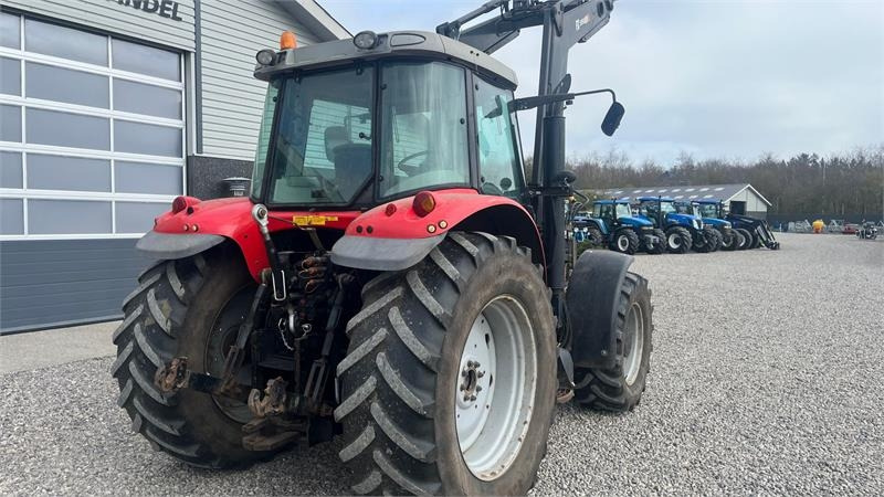 Traktor Massey Ferguson 6480 Dyna 4 Med frontlift og frontlæsser: das Bild 14