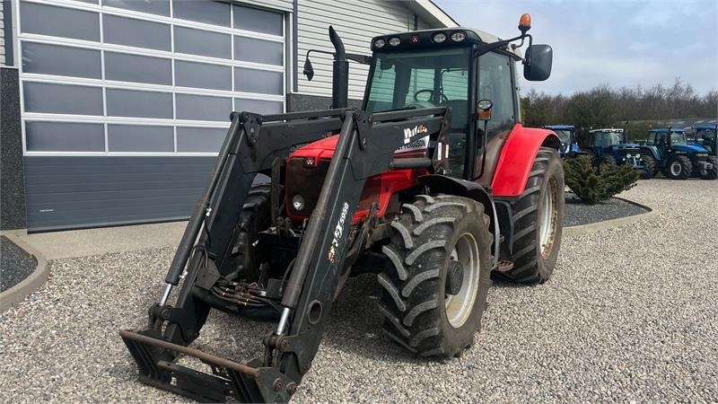 Traktor Massey Ferguson 6480 Dyna 4 Med frontlift og frontlæsser: das Bild 9