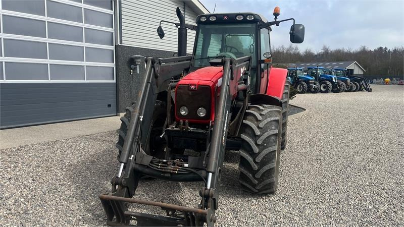 Traktor Massey Ferguson 6480 Dyna 4 Med frontlift og frontlæsser: das Bild 10