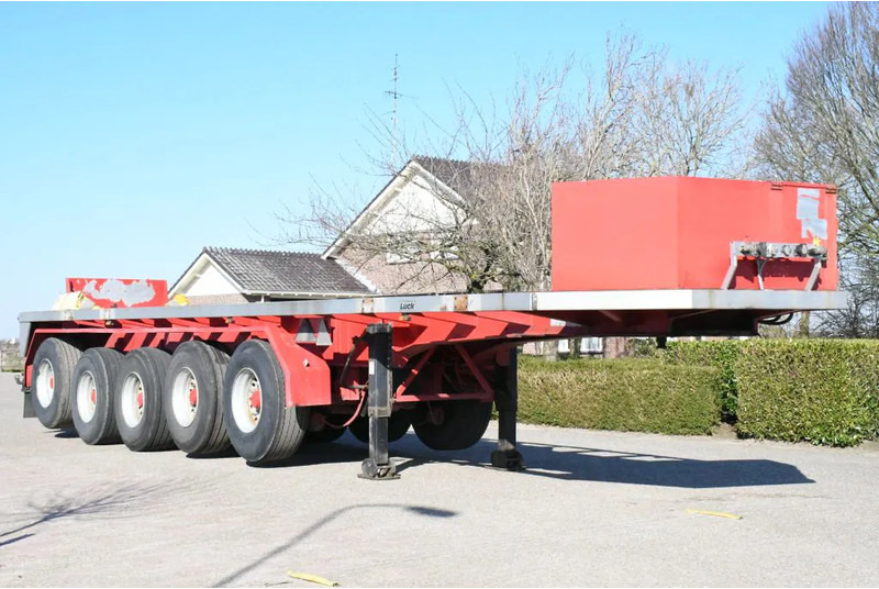 LUECK SPR75/5 5 achse BALLAST TRAILER 3x STEERAXLE!! - Pritschenauflieger/ Plattformauflieger: das Bild 1 LUECK SPR75/5 5 achse BALLAST TRAILER 3x STEERAXLE!! - Pritschenauflieger/ Plattformauflieger: das Bild 1
