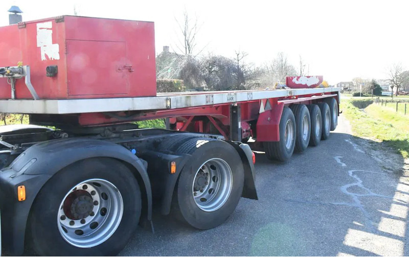 LUECK SPR75/5 5 achse BALLAST TRAILER 3x STEERAXLE!! - Pritschenauflieger/ Plattformauflieger: das Bild 3 LUECK SPR75/5 5 achse BALLAST TRAILER 3x STEERAXLE!! - Pritschenauflieger/ Plattformauflieger: das Bild 3