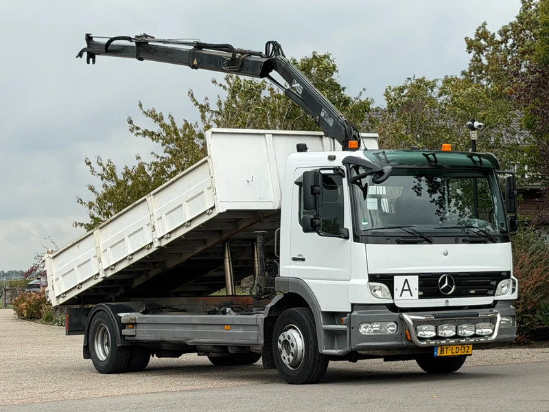 Mercedes-Benz Atego 1218 KRAAN/KIPPER!!MANUELL!! - Kipper, Autokran: das Bild 1 Mercedes-Benz Atego 1218 KRAAN/KIPPER!!MANUELL!! - Kipper, Autokran: das Bild 1